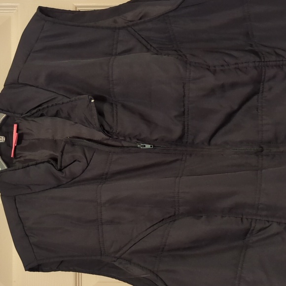 Woman Within Quilted Vest Black 30/32 - Picture 2 of 7